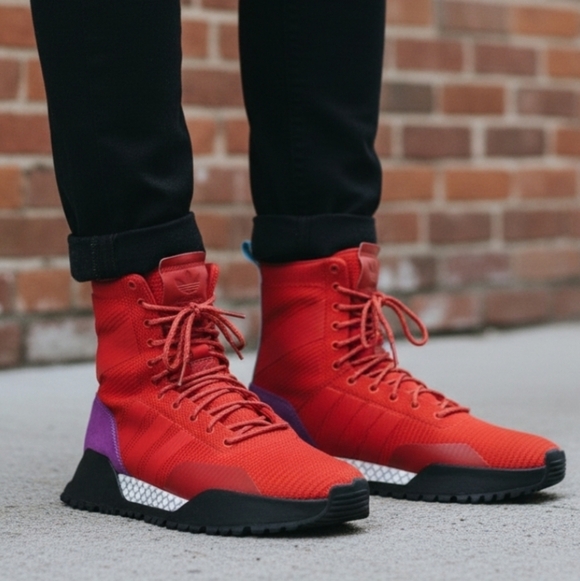 Adidas AF 1.3 Primeknit Boots Scarlet Red Sock 8 main image 11